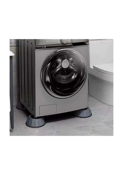 Çamaşır Makinesi Kayma Ve Titreşim Engelleyici - Gürültü Emici Aparatlar 4 Lü Set 5673 150 Mm