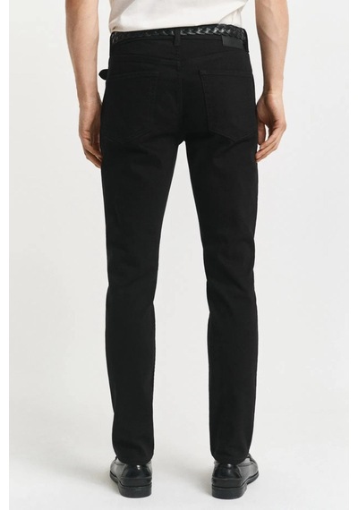 Gant Erkek Siyah Slim Fit Stay Black Jean-11405 Siyah