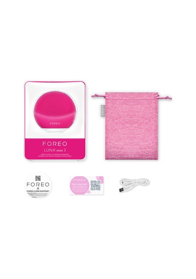 Foreo LUNA Mini 3™ Yüz Temizleme ve Masaj Cihazı Fuchsia