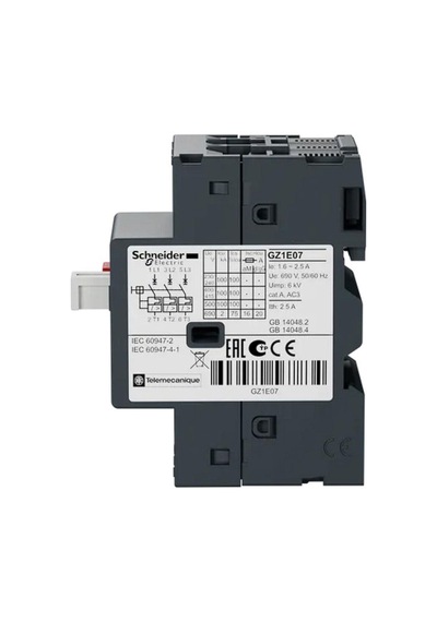 SCHNEİDER ELECTRİC Easypact Tvs Gz1E07 Motor Koruma Şalteri (1,6A-2,5A)