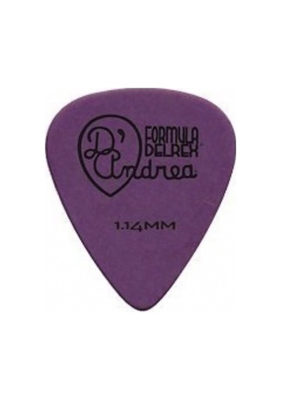 Dandrea Tpd351 Formula Delrex Picks Xh Heavy Purple - 1.14mm Pena - 5 Adet, Gitar Penası