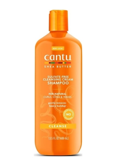 Cantu Shea Yağı Doğal Saçlar İçin Sülfat İçermeyen Temizleyici Krem Şampuan 400 ML
