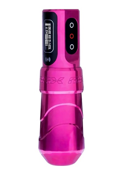 Fk Irons Flux Max 4.0 Mm Stroke Bubblegum Renk Çift Bataryalı Kablosuz Dövme Makinesi