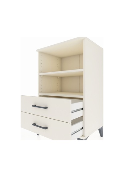 Hyperion Komodin 2 Raflı 2 Çekmeceli 60x44x96 Aytaşı-aytaşı Aytaşı
