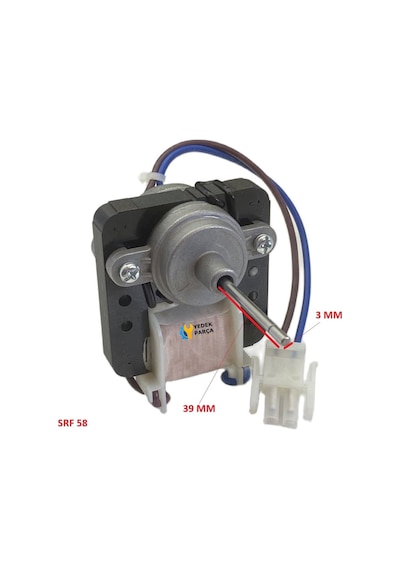 Beko Uyumlu D29462nme Nofrost Buzdolabı İnce Milli İç Evaporatör Fan Motoru Srf 58