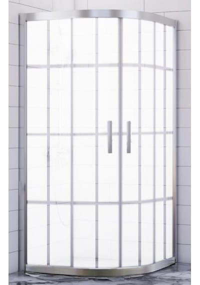 Durul Duşakabin Oval Kumlama Karomat Desen 5mm Yükseklik 190 Cm Parlak