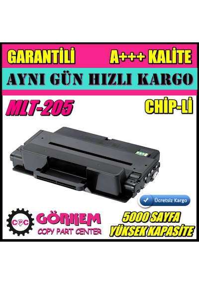 For Samsung Mlt-D205L Toner Uyumlu N11.22133