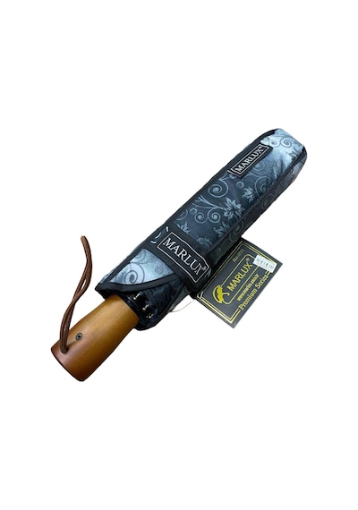 Marlux Siyah Gri Kadın Şemsiyesi Mpr-1002l 709569 Siyah