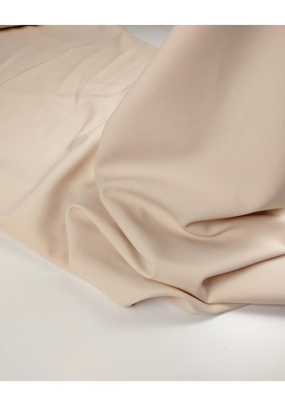 Somon Renkte Krep Kumaş En: 140 Cm-10139 10