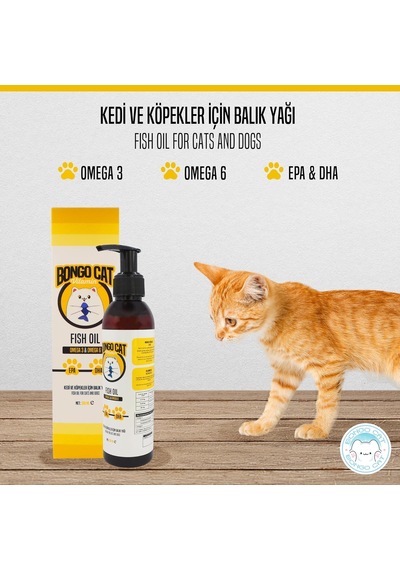 Fish Oil - 200gr. Evcil Hayvanlar İçin Balık Yağı