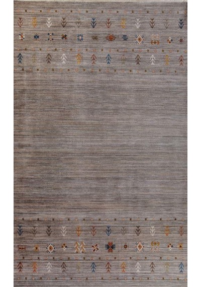 Gabardin Halı 7/24 Serisi 1127 Gri Salon Oturma Yatak Odası Halısı Gri