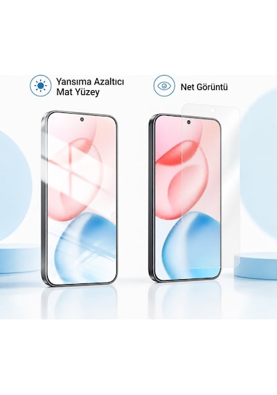 Honor 400 Mat Ekran Koruyucu Parmak İzi Bırakmaz Şeffaf