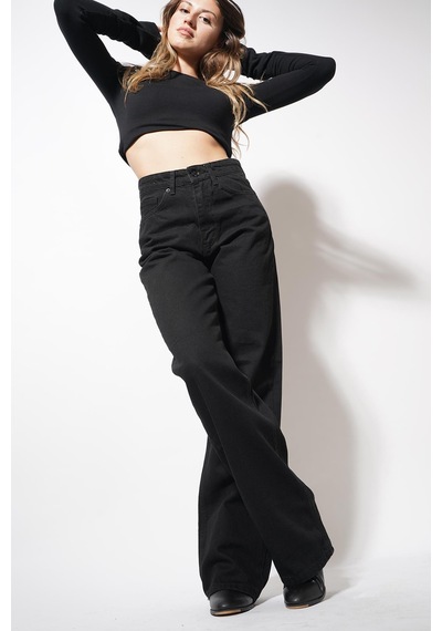 Ckm Moda Hate Straight Pantolon Siyah