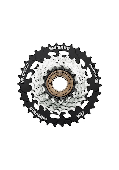 Shimano MF-TZ510 Megarange Vidalı Ruble 7S 14-34T Beyaz - Siyah