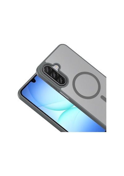 Galaxy A26 Kılıf Magsafe Kamera Korumalı Mat Parmak İzi Tutmayan Pazarplus Siyah