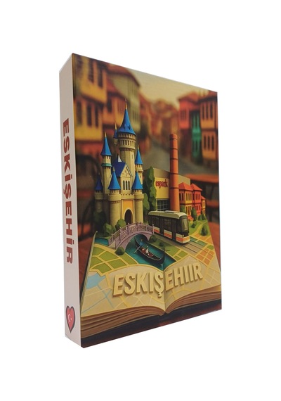 2026 -763 Eskişehir Dekoratif Kitap Kutusu