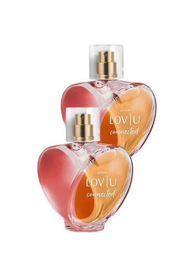 Lov U Connected Kadın Parfüm Edp 50 Ml. İkili Set Çiçeksi - Meyve