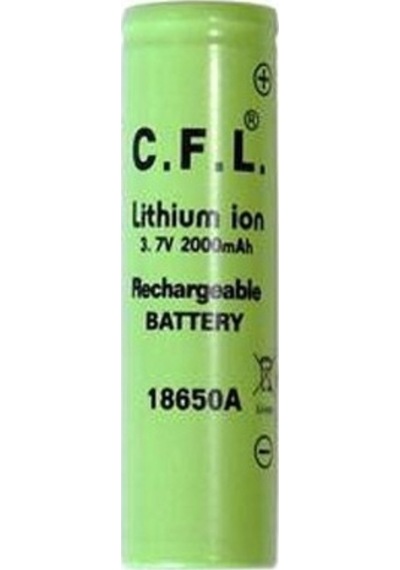 Supex 18650-2500S Şarjlı 3.7 V-2500 Mah Lityum Pil