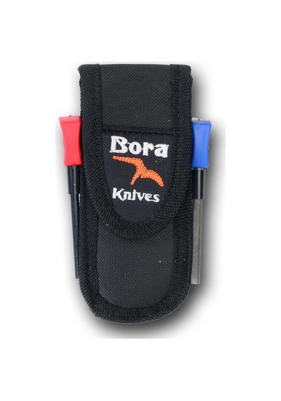 Bora Cordura Kitli Küçük Kamp Çakı Kılıfı Siyah