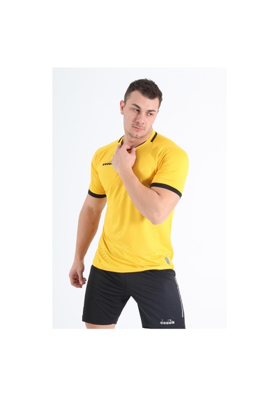 Diadora Elite Antrenman T-Shirt Sarı