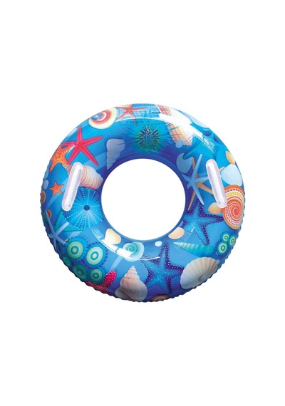 Deniz Altı Desenli Simit 90 Cm - 1809017 Lisinya