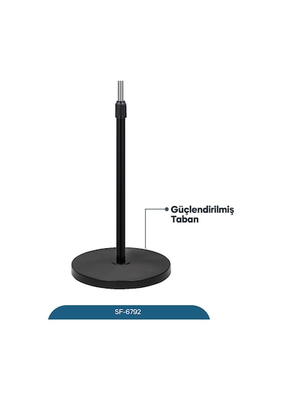 Sf-6792 Sanayi Tipi Ayaklı Vantilatör 20'' 5 Kanatlı Metal Pervane, 3 Hız Kademesi, 130w Güçl