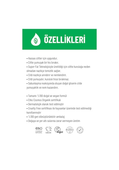 Siveno %100 Doğal Sıvı Kastil Sabun Zeytinyağlı Yoğun Nemlendirici Bitkisel Vegan 300 ML