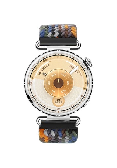 Huawei Watch Gt6 / Gt5 / Gt4 41mm / Gt5 Pro 42mm Uyumlu Metal Klips Örgü Spor Kordon