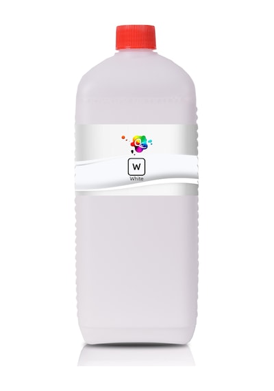 QC Brother GT-361 DTG Uyumlu Yazıcı Mürekkebi 1000ml W White Beyaz Pigment
