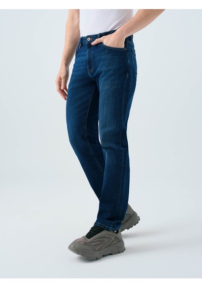 Loft 68 Simon Regular Fit Koyu Mavi Erkek Jean Pantolon Lf2037014 Koyu Mavi