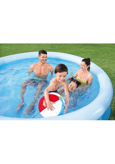 Bestway 57458 Fast Set Çember Şişme Havuz Seti 3.05 M X 66 Cm Mavi