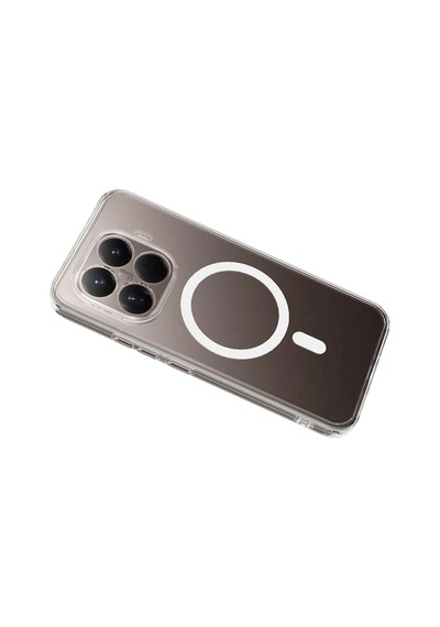 Durukar Mi 15t Pro Combo Sert Şeffaf Magsafe Kapak - Şeffaf