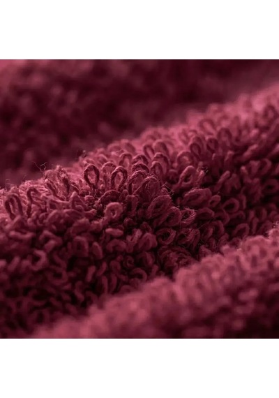 Lexroo %100 Pamuk Şezlong Havlusu Bordo 75x200 Cm