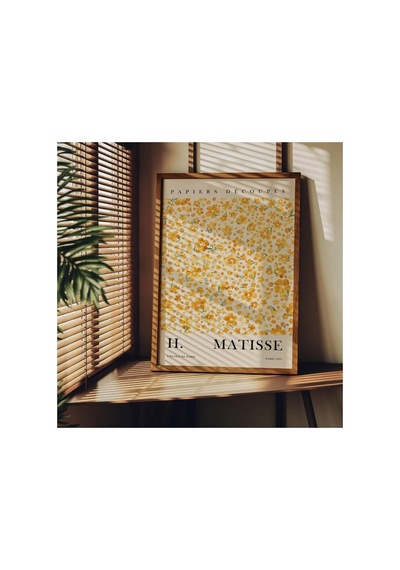 Matisse Çerçevesiz Poster, Modern Dekoratif Çerçevesiz Poster, Tablo, Matisse-16, 50 X 70 Sku: Zeusb0dt9qc7cq