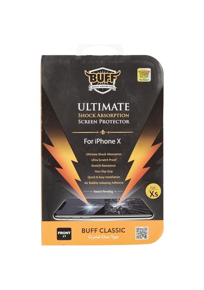 Buff Labs Bf70482 Ultimate Apple iPhone Uyumlu X, Darbe Emici Ekran Koruyucu Sku: Mır8690010132956