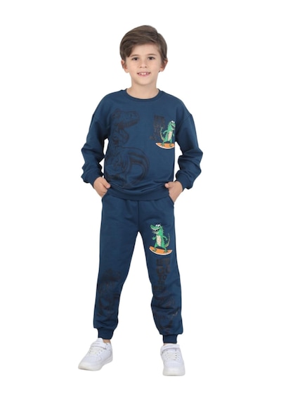 Erdem Kıds Erkek Çocuk Dinozor Baskılı Pijama Takımı İki İplik Eşofman Takımı Okul İkili Takım Parlament Mavi Parlament Mavi Erdem Kıds Erkek Çocuk Dinozor Baskılı Pijama Takımı İki İplik Eşofman Takımı Okul İkili Takım Parlament Mavi Parlament Mavi