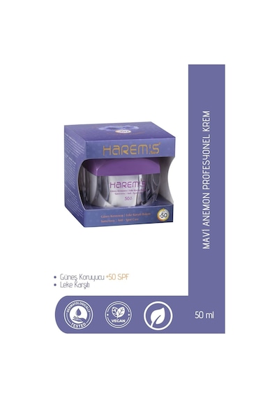 Harem's Mavi Anemon Gündüz Bakım Kremi 50 ML