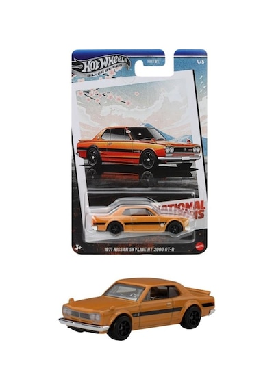 Hot Wheels Sılver Serıes Arabalar Özel Seri 1971 Nıssan Skylıne Ht 200 Gt-r Hrt81 - Jby89 Turuncu
