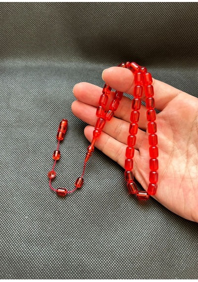 Sıkma Kehribar Tesbih Usta İşi Özel Kutulu Özel Yazılı Erkek Hediye Sertifikalı Kişiye Özel İsim Ks1898