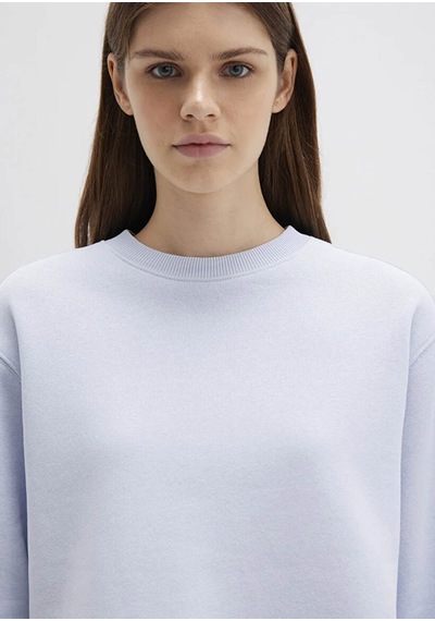 Mavi Bisiklet Yaka Mavi Kadın Sweatshirt M1s10387-89201 Mavi