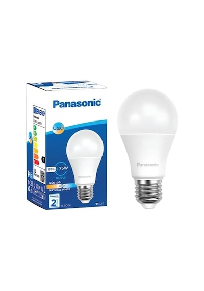 Led E27 Lamba, Gün Işığı 10,5w 1055lm 4000k Standart