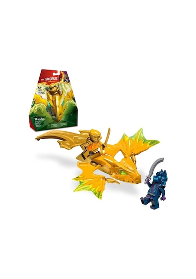 LEGO® NINJAGO Arin’in Yükselen Ejderha Vuruşu 71803 6+ Yaratıcı Oyuncak Yapım Seti - 27 Parça