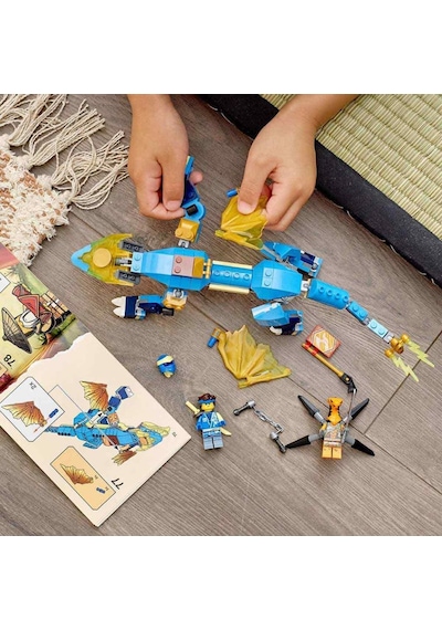 LEGO® Ninjago 71760 Jay’in Gök Gürültüsü Ejderhası Evo 140 Parça