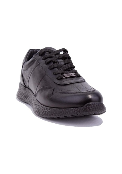 Hammer Jack 102 22190 Baley Hakiki Deri Comfort Casual Ayakkabı Siyah