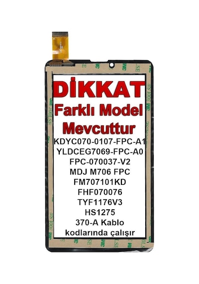 Powerway Dream Tab Drn-x300 Dokunmatik Siyah Tt