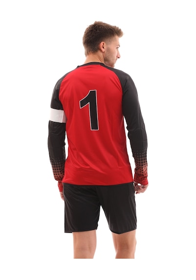 Sportech Kırmızı Sünger Destekli Kaleci Forma Takımı R0124 Kırmızı