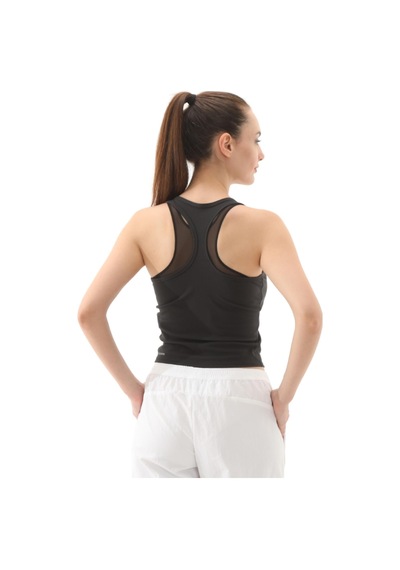 526645-01 Puma W Cloudspun Mesh 2:1 Tank Kadın T-shirt Siyah 526645-01 SIYAH