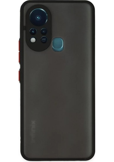 Newface İnfinix Hot 11s Kılıf Montreal Silikon Kapak - Siyah