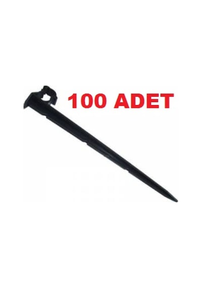 100 Adet Damla Sulama Boru Sabitleme Kazığı