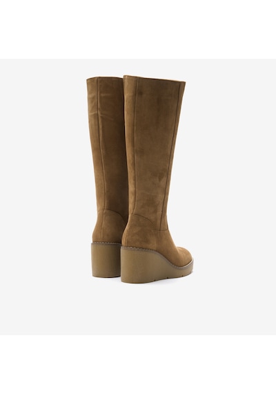 Sand Beige Çizme Kadın 26k12068xs Vergelio Suede Bej